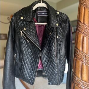 SOLD Tommy Hilfiger Leather Jacket - S